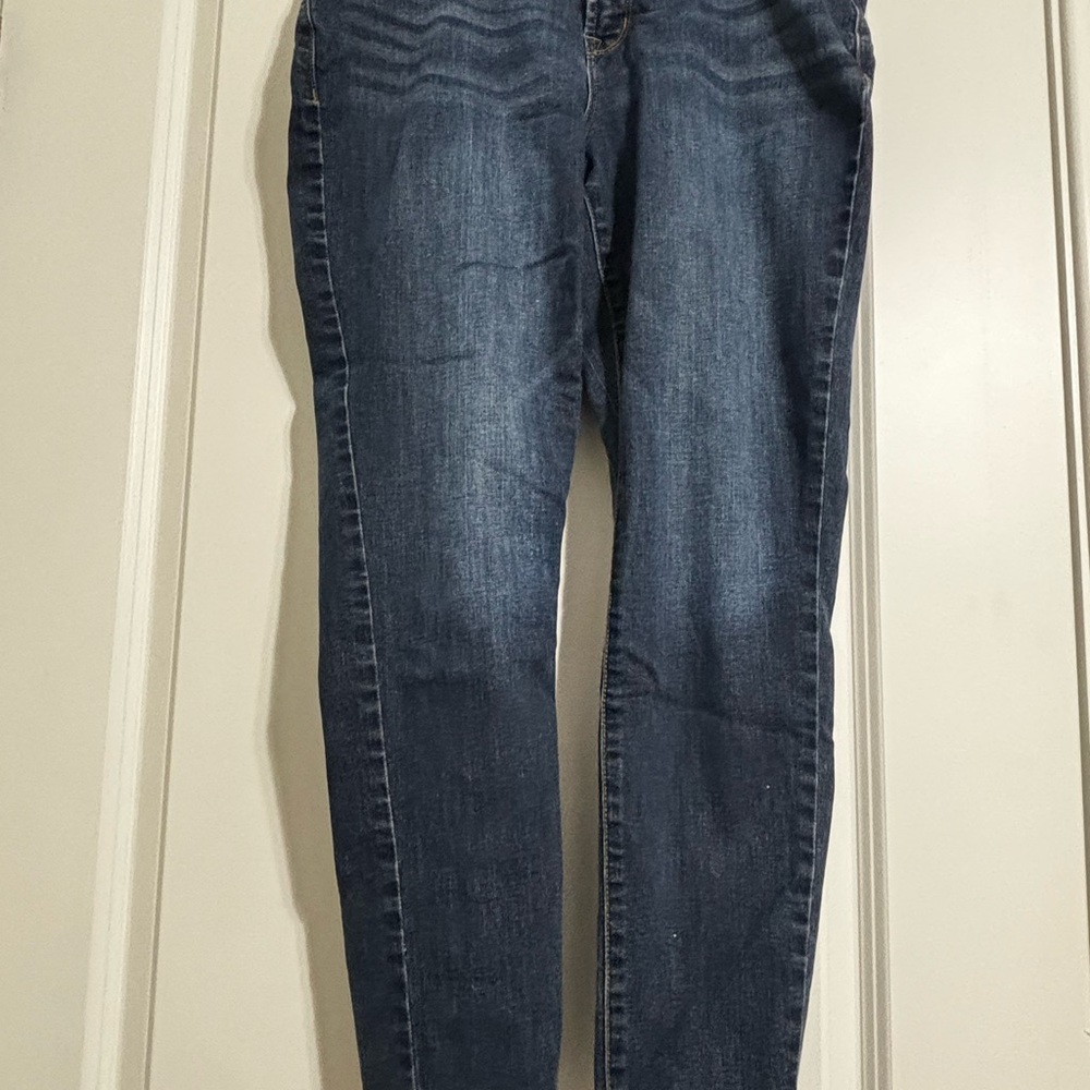 Old Navy Dark Wash Rockstar Women's Skinny Jeans Size 14 Short